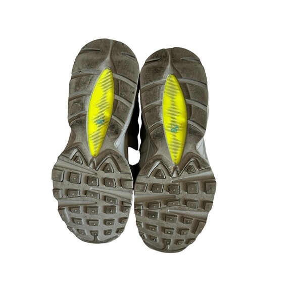 Nike Air Max '95 Womens Gray Yellow Blue Retro Running Athletic Sneake… - Picture 11 of 12